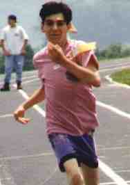 The first Special Olympics that Greg took part in. 1996