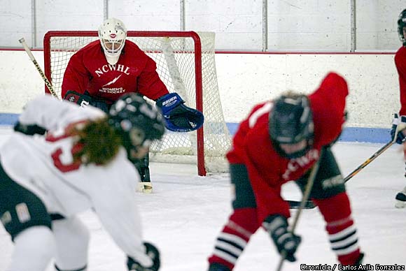 Goalie Claire Biron