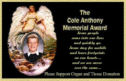 Cole Anthony Award