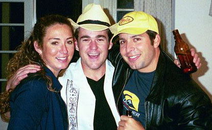 The Yank Contingent - Me, Michelle, Eric