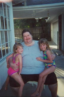 Doug with nieces