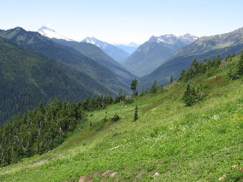 North Fork Sauk River valley