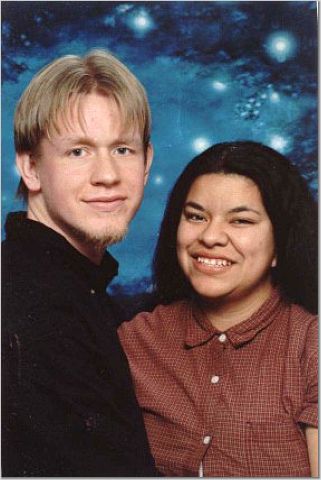 My wife and I in our engagement picture
