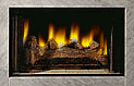 an animated fireplace