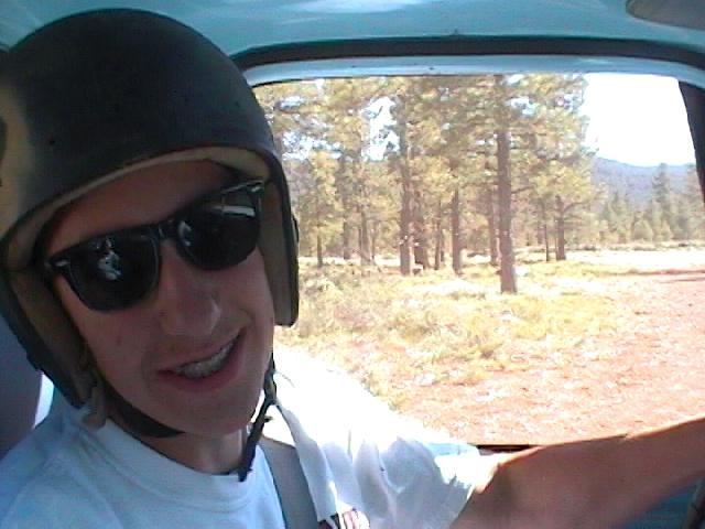 Jim and his rally Cap (not to mention the cool shades)...oh yeah