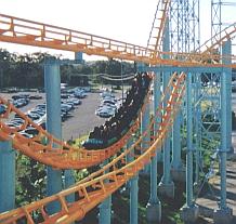 Corkscrew Rollercoaster