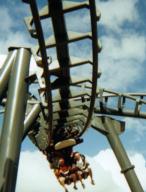 Another shot of the train coming out of the Sidewinder