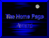 home page award