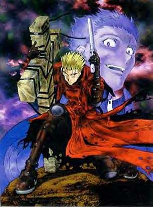 Vash and Knive wallscroll.