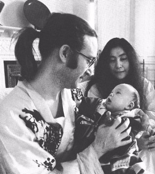 John, Sean, and Yoko