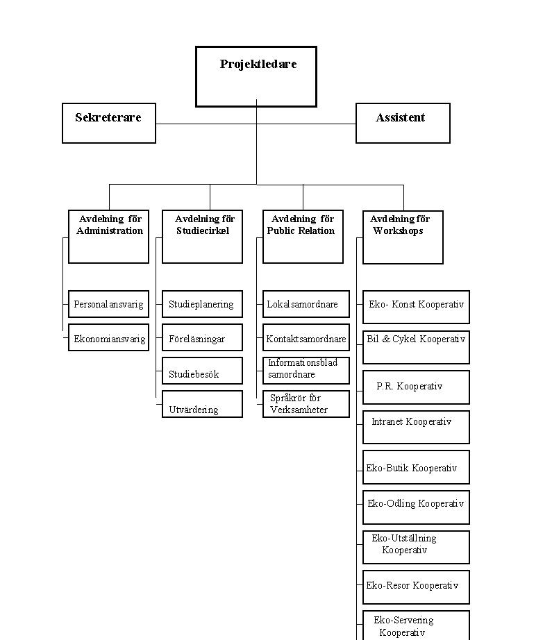 Projektets Organisations System