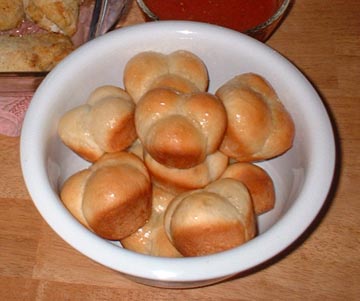 Dinner rolls can be made ahead for a bigger gathering like birthdays. My in-laws love these rolls.