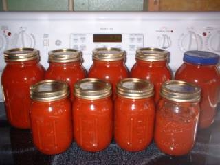 Pasta Sauce and other tips on canning tomatoes