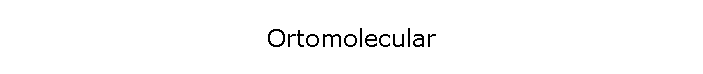 Ortomolecular