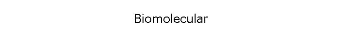 Biomolecular