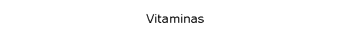 Vitaminas