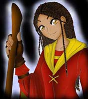 Fan art of Angelina Johnson.