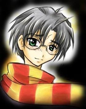 Fan art of Harry Potter.