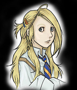 Fan art of Luna Lovegood.