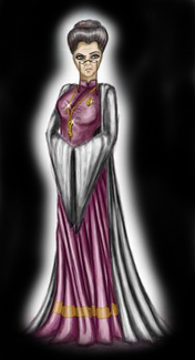Fan art of Professor McGonagall.