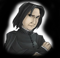 Fan art of Professor Snape.
