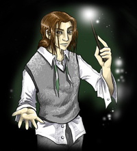 Fan art of Theodore Nott.