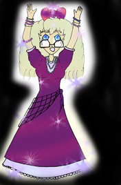 Fan art of Professor Trelawney.