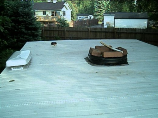 Image of Recoated roof
