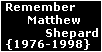 Remember Matthew, a memorial clique