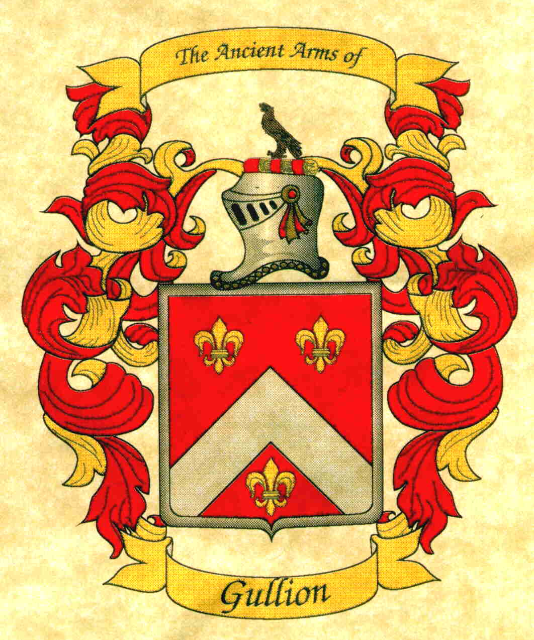 Gullion Family Coat of Arms