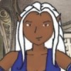 I didn't draw the background, just the drow pirate