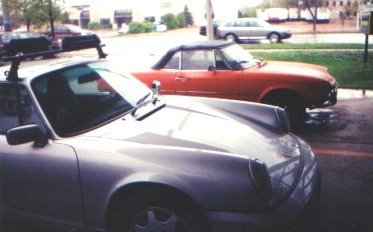 Some Eurotrash, next to my car.. :)