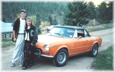 My Girl, My Fiat, And Me, in that order... :)