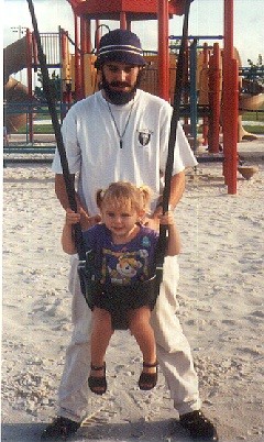 Trevor and his daughter back in September
