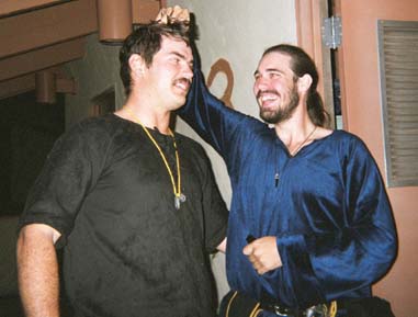 Travis and Trevor at Beltaine '99