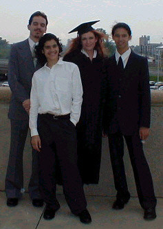 Keri, and her three boys... Jason, Joe, and John