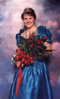 Julie Brunson, Military Ball Queen, 1992