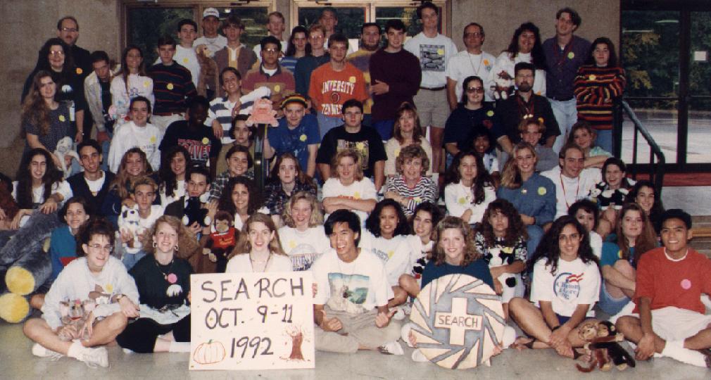Search Retreat weekend, October, 1992