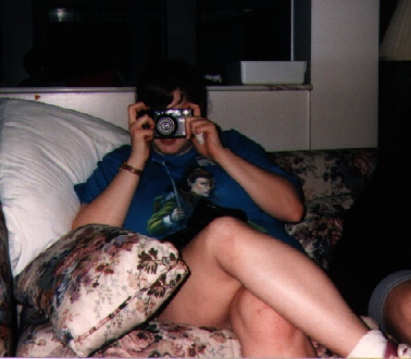 Shana taking my picture