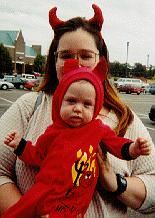 Ian's First Halloween... Mommy's little Devil