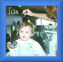 Ian's first haircut
