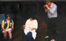 Little-bitty Ian and 3 of his Granparents