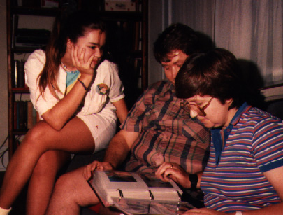 Me, Uncle Bill, and my mom