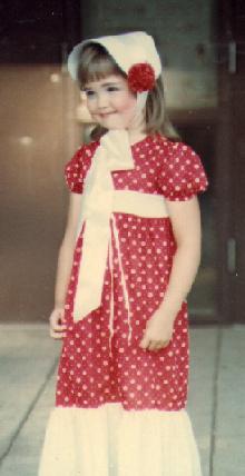 My First acting role, 'The old Lady in the Shoe'