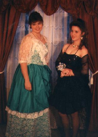 Me and Jennifer Moyer, Military Ball, Freshman year