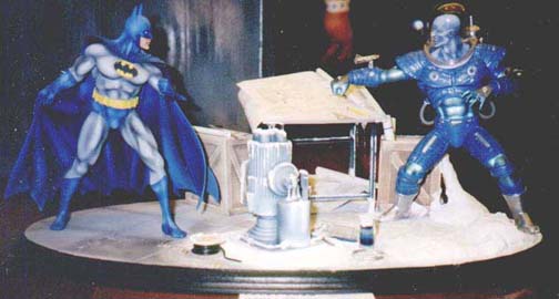 batman diorama