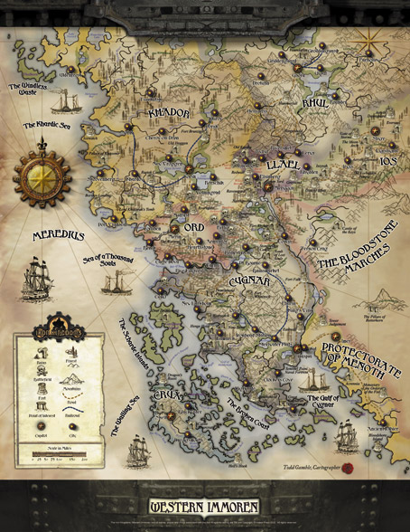 Mapa de Immoren Occidental