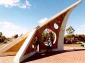 Sundial, Singleton, New South Wales - claims to be the biggest in the world, useful too!