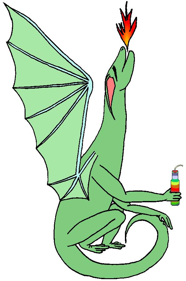 Dragon Flame Candles
