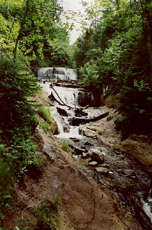 Sable Falls, where we used to wash our hair